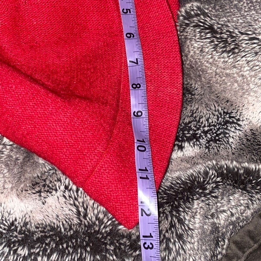 August hat company red wool bucket hat - Picture 4 of 9